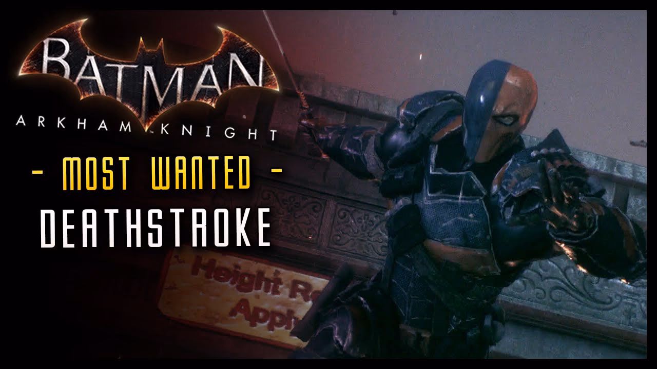 Does Deathstroke use melee weapons?