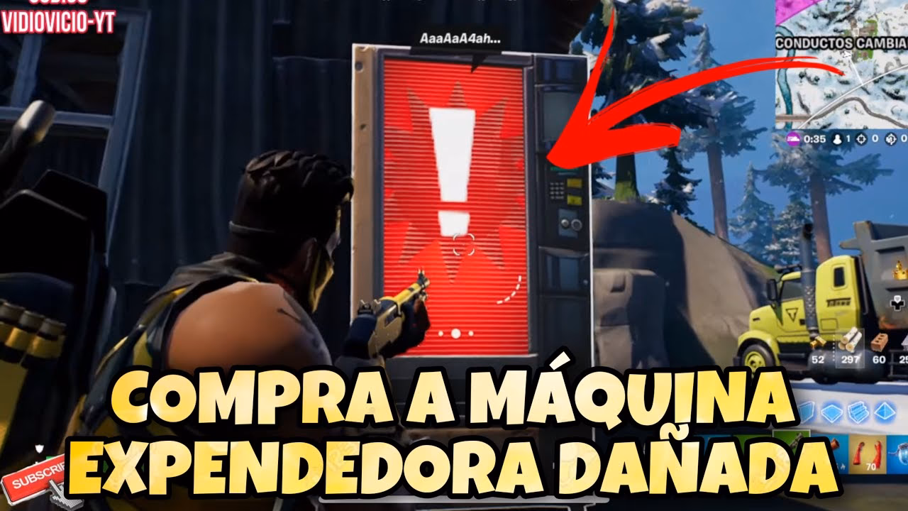 ¿Cuáles son los objetos que podemos encontrar en una máquina expendedora?