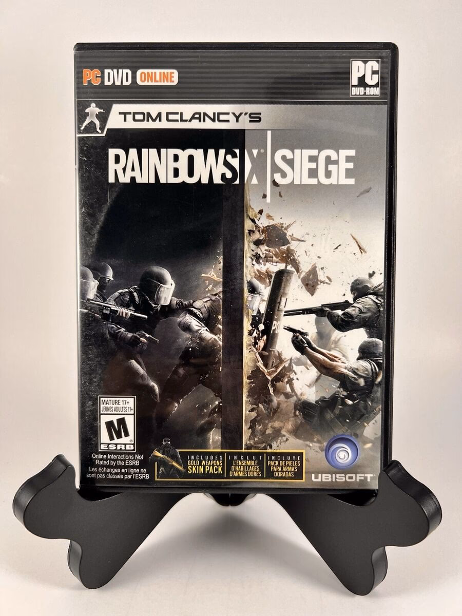 ¿Cuándo se lanzó Rainbow Six Siege?