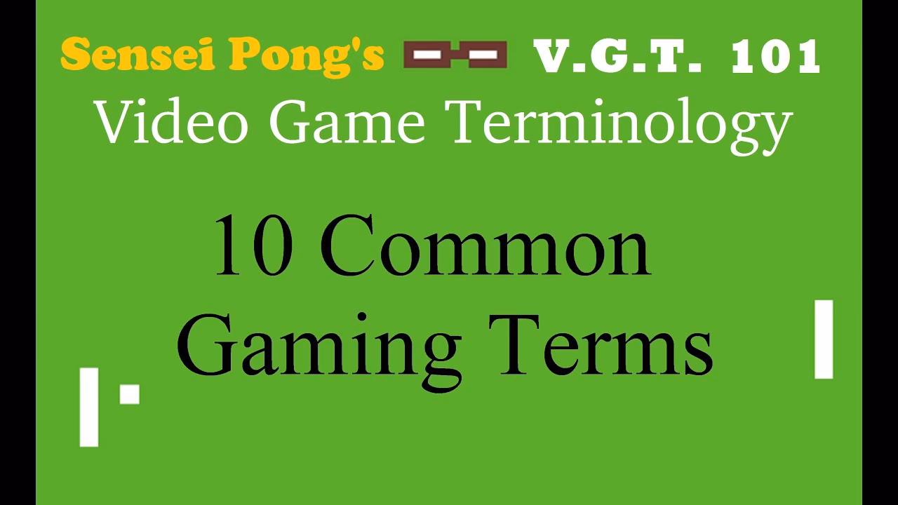 What is a PC gaming glossary?