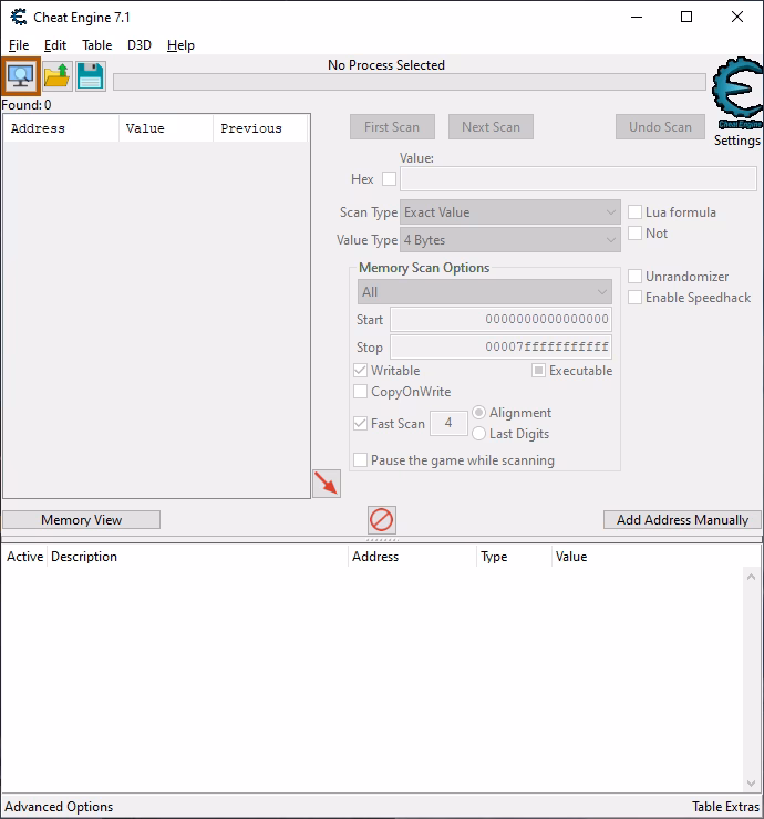 ¿Cómo reducir los resultados de Cheat Engine?