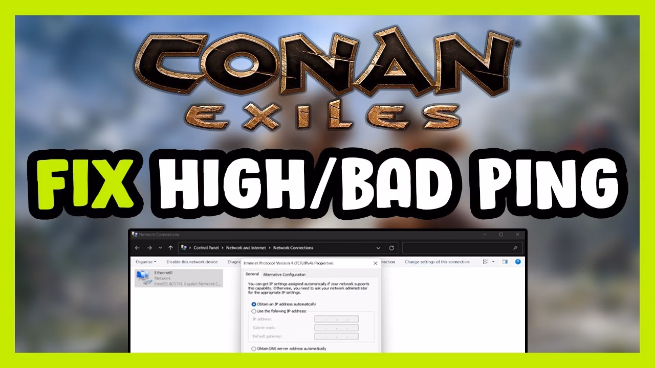 How to lower ping in Conan Exiles?