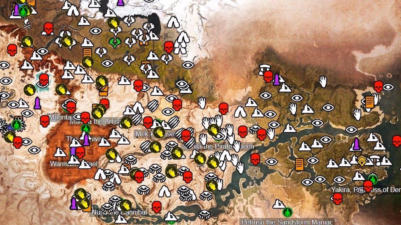 What is a map in Conan Exiles?