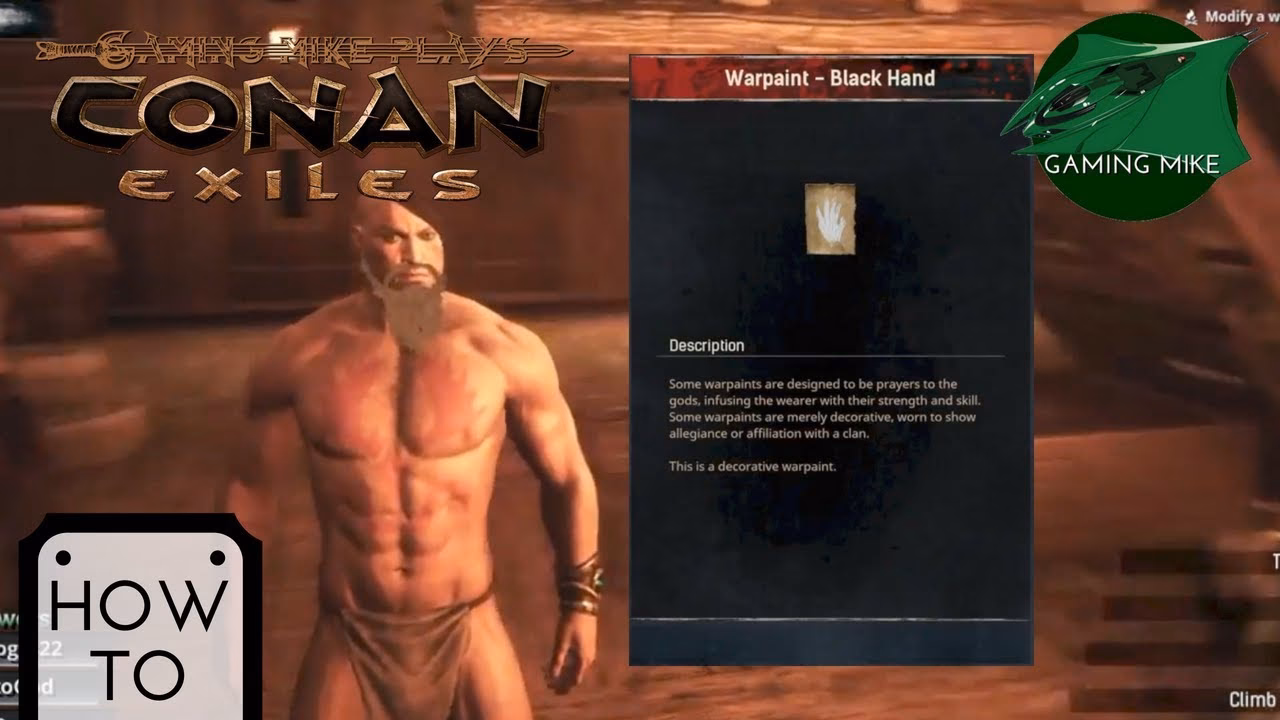 How to find new Warpaint formulas in Conan Exiles server hosting?