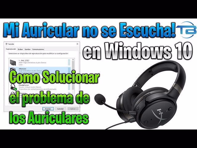 ¿Por qué no puedo escuchar el sonido de mi audífono Bluetooth?