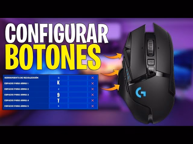 ¿Cómo programar el botón del ratón?