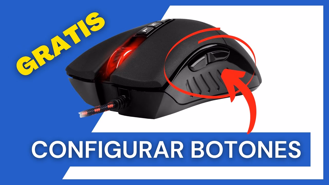 ¿Cómo configurar los botones de un ratón Gaming?