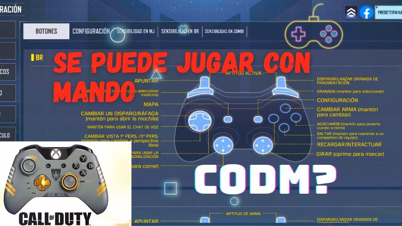 ¿Cómo poner el control de Call of Duty Mobile en PC?
