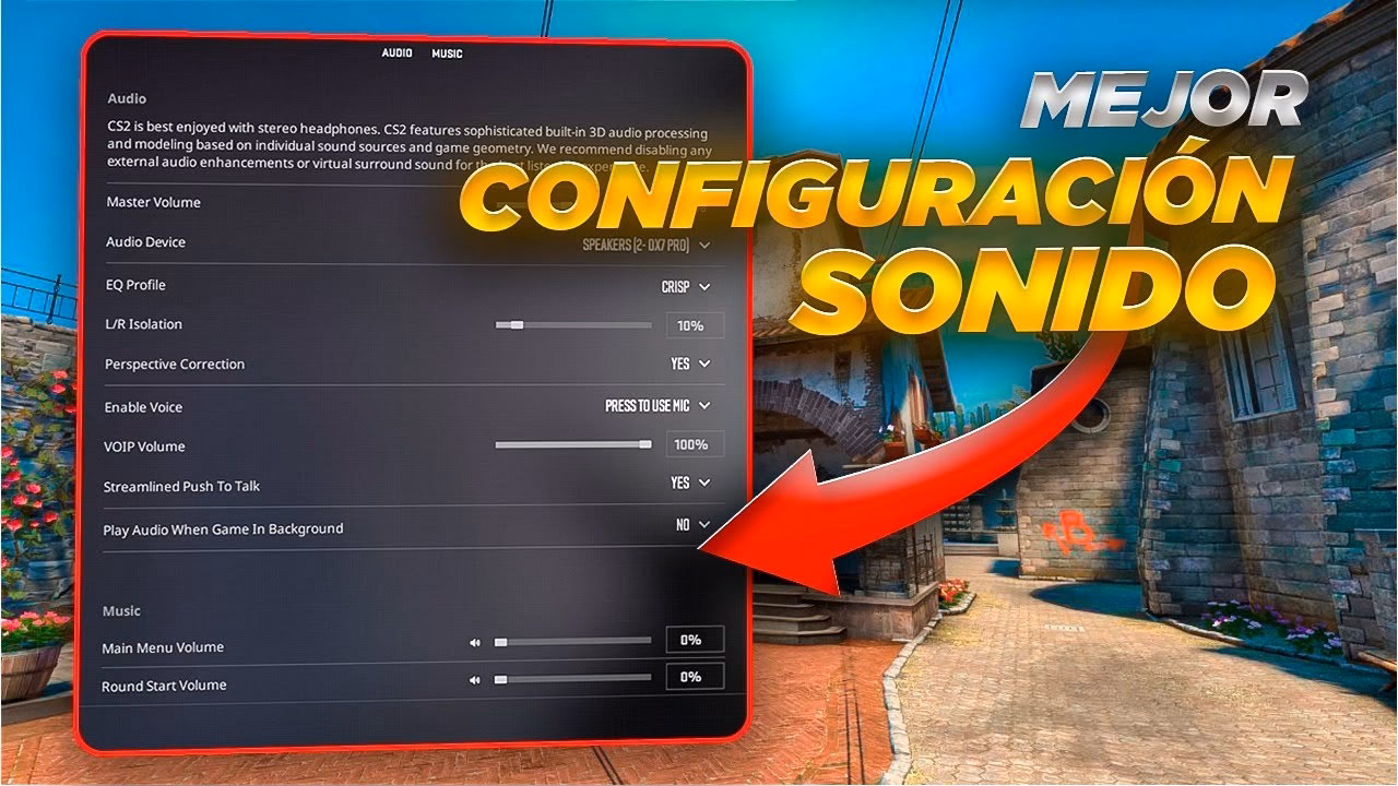 ¿Cuál es el mejor modo de sonido para el CSGO?
