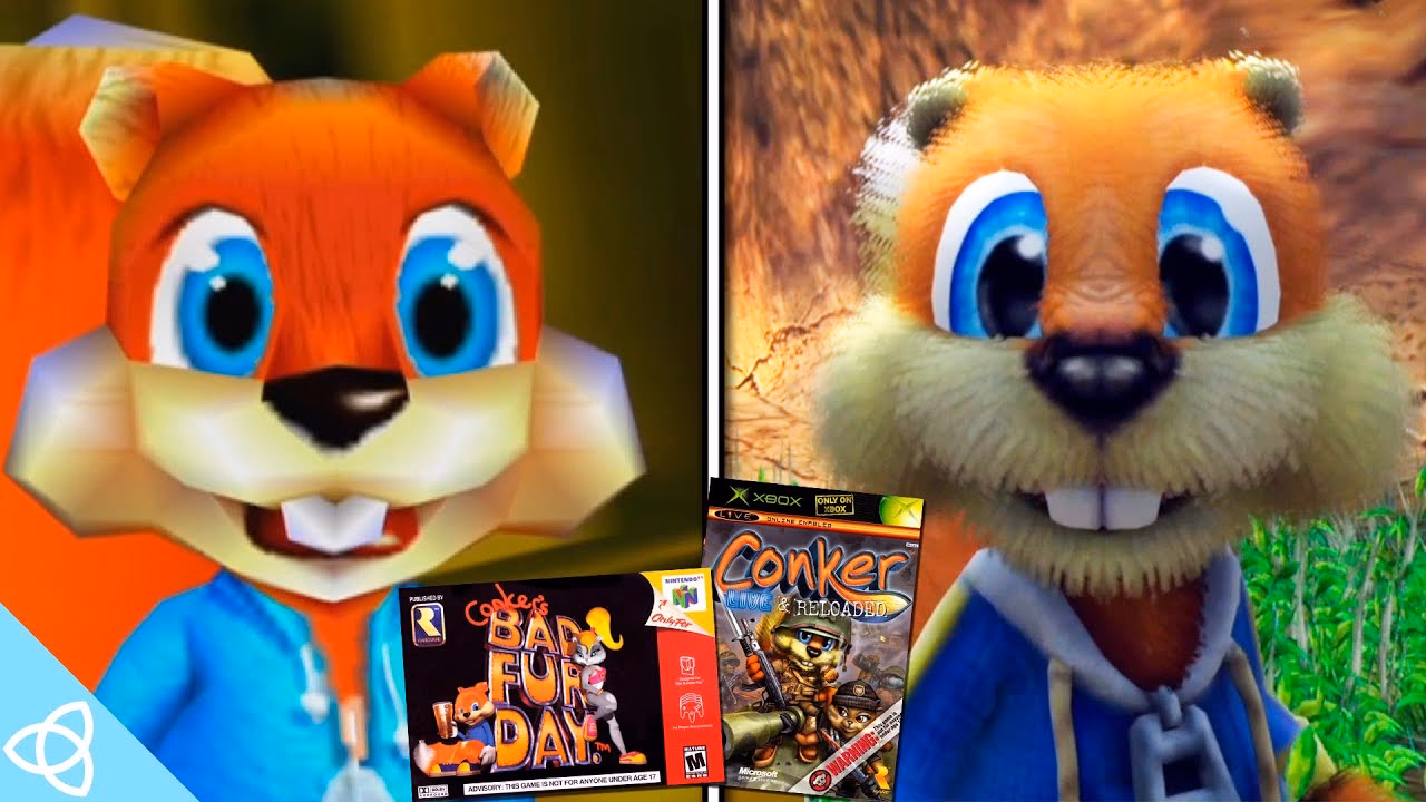 Is Conker Live & Reloaded a remake of Bad Fur Day?