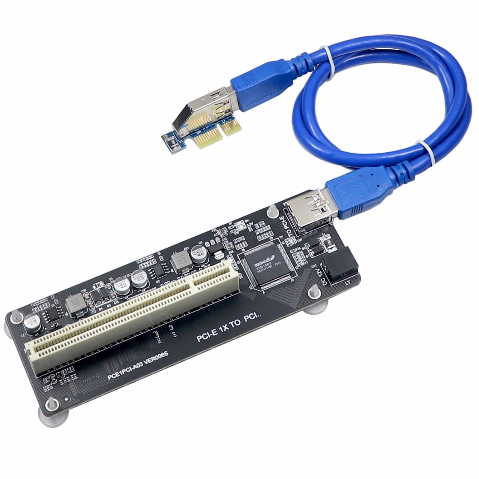 How do I install a PCI card on my laptop?