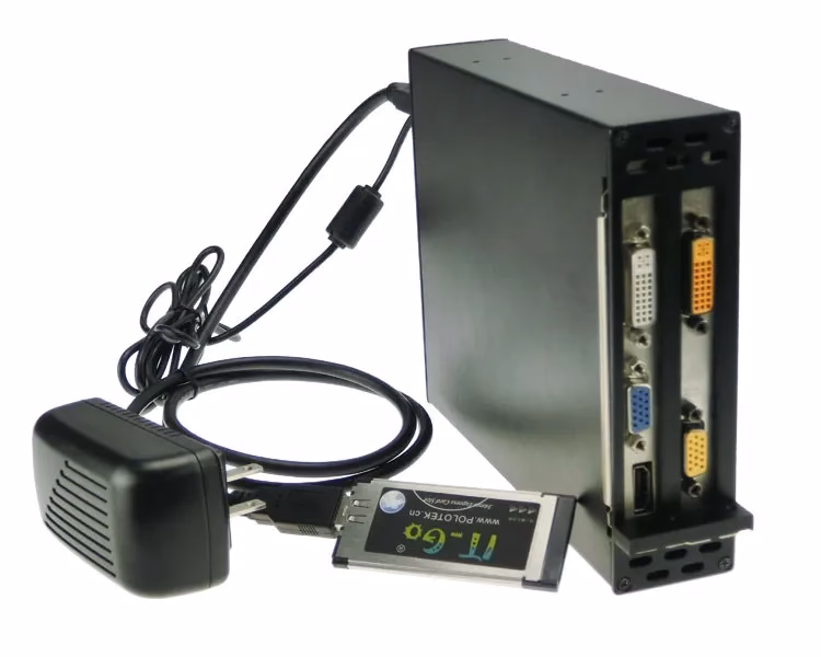 Can you connect a PCI card to a laptop?