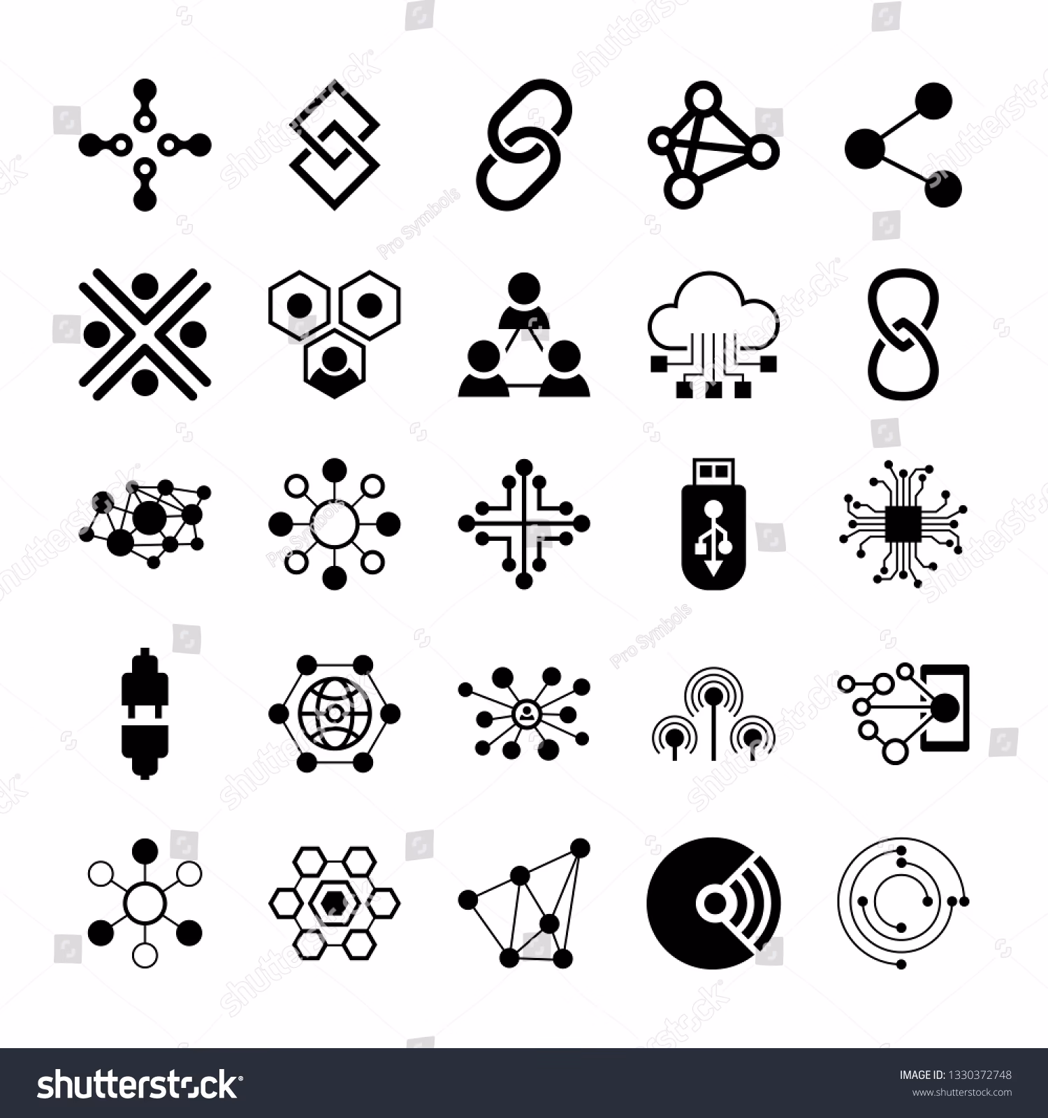 How many free connectivity icons are there?