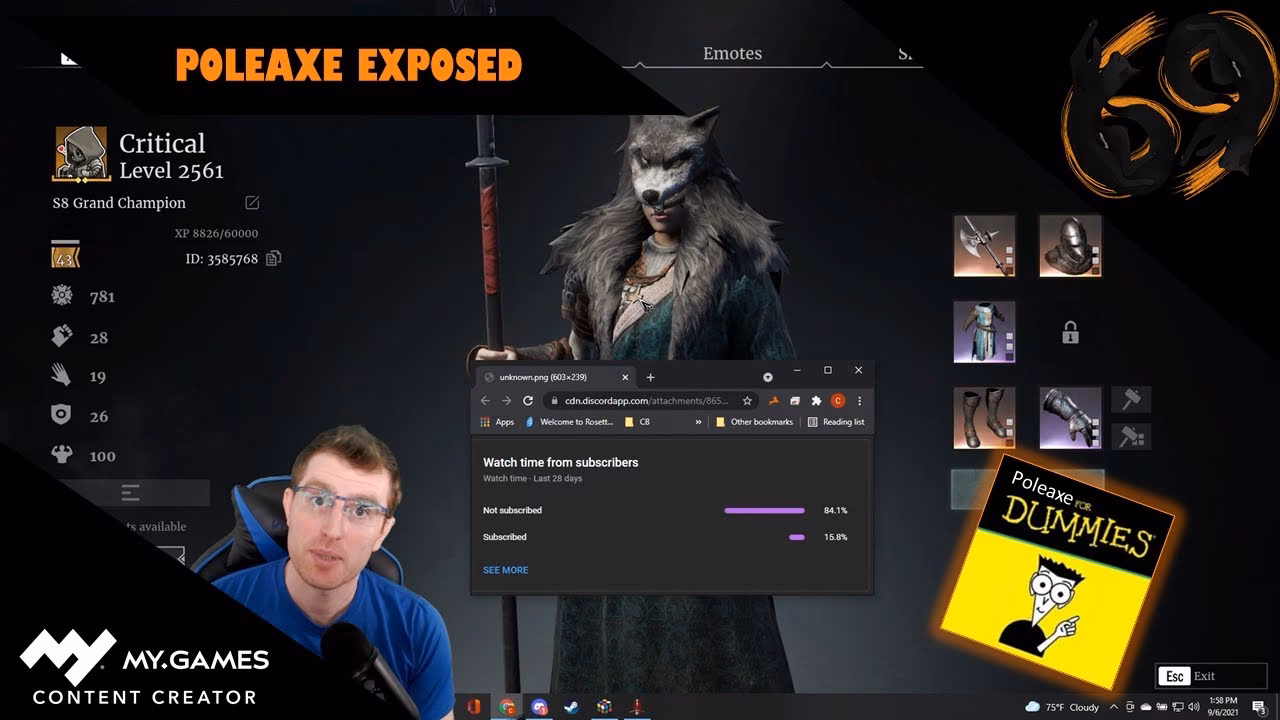 Do you use poleaxe & only poleaxe?