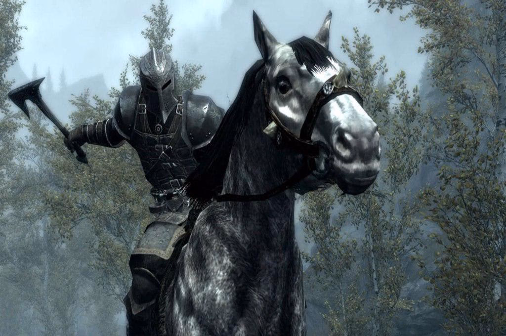 ¿Cuál es la diferencia entre los caballos de Skyrim y Oblivion?