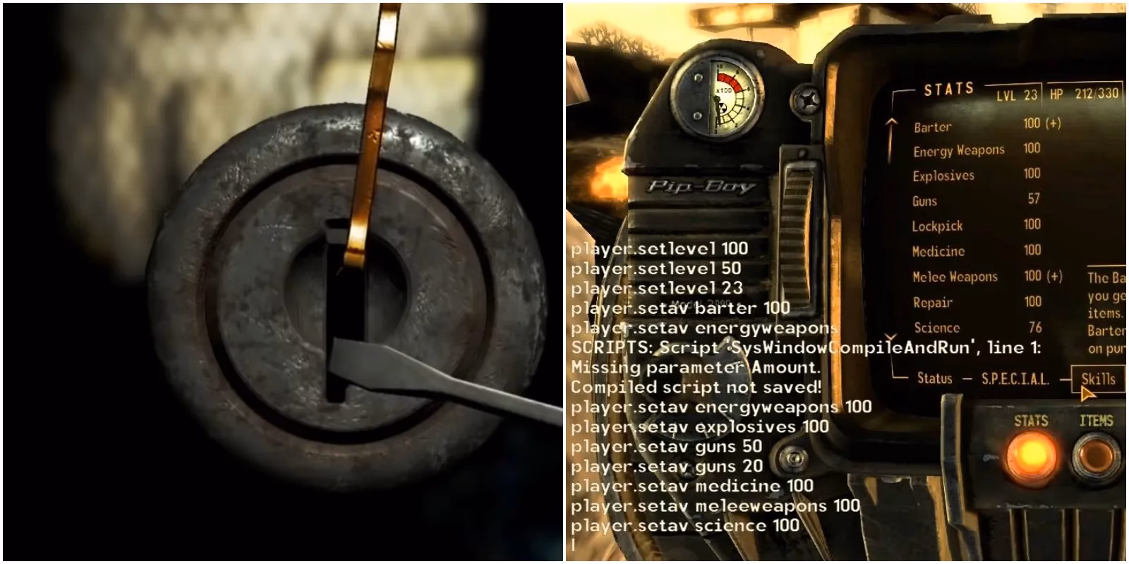 Does Fallout New Vegas have cheats?