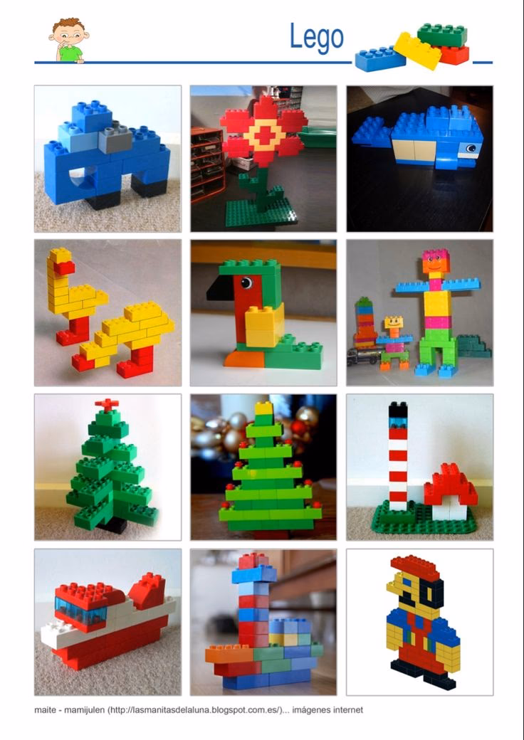 ¿Cómo se construye un objeto con Lego?
