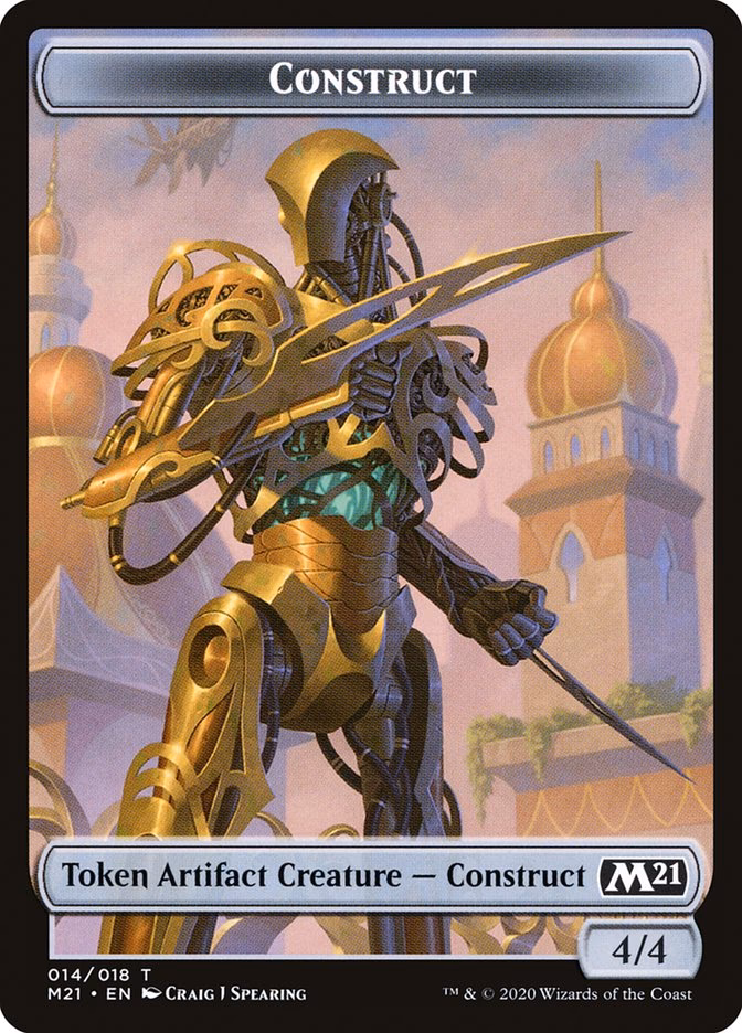 Are all constructs artifact creatures?