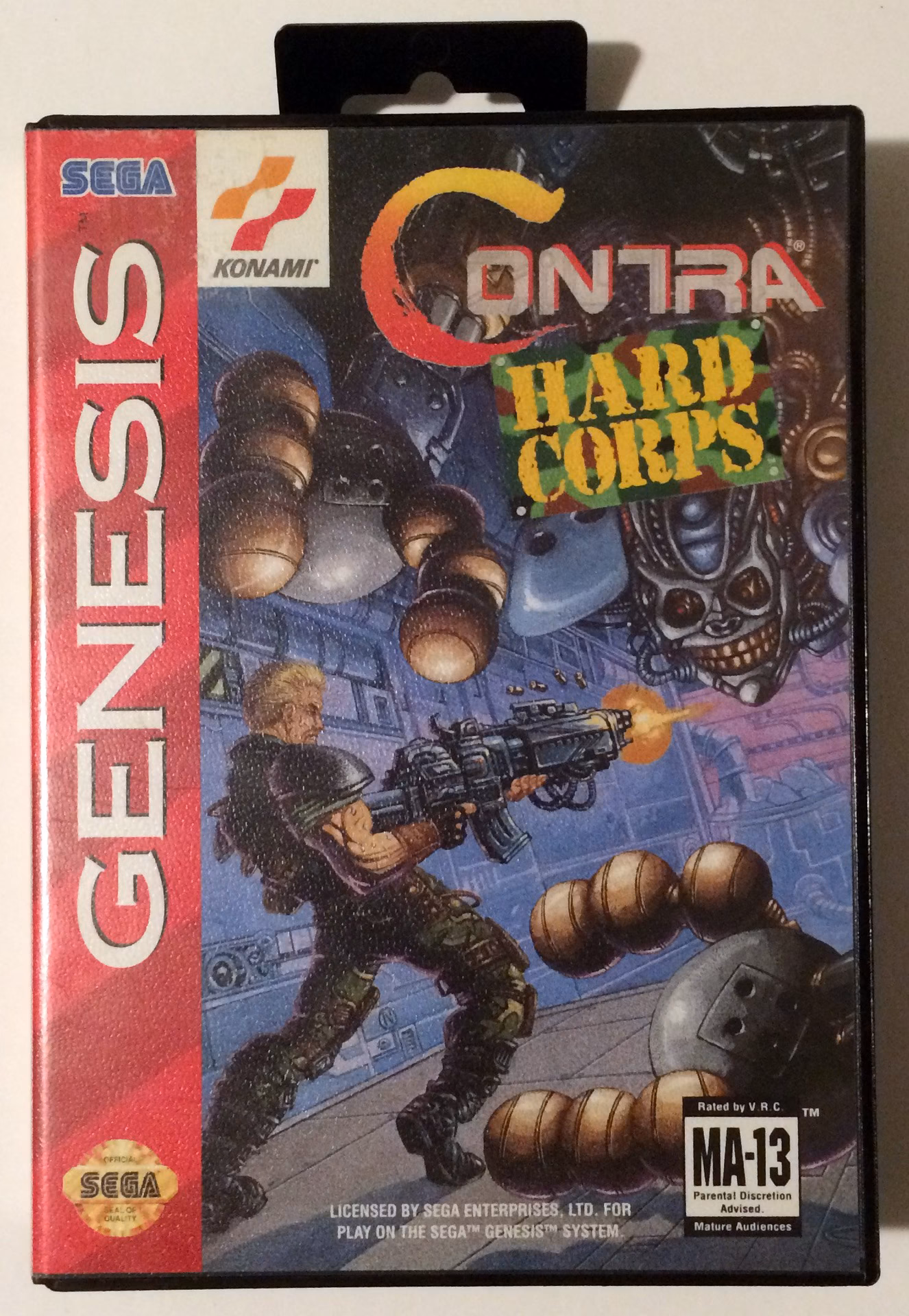 Can you play Contra Hard Corps on Sega Genesis?