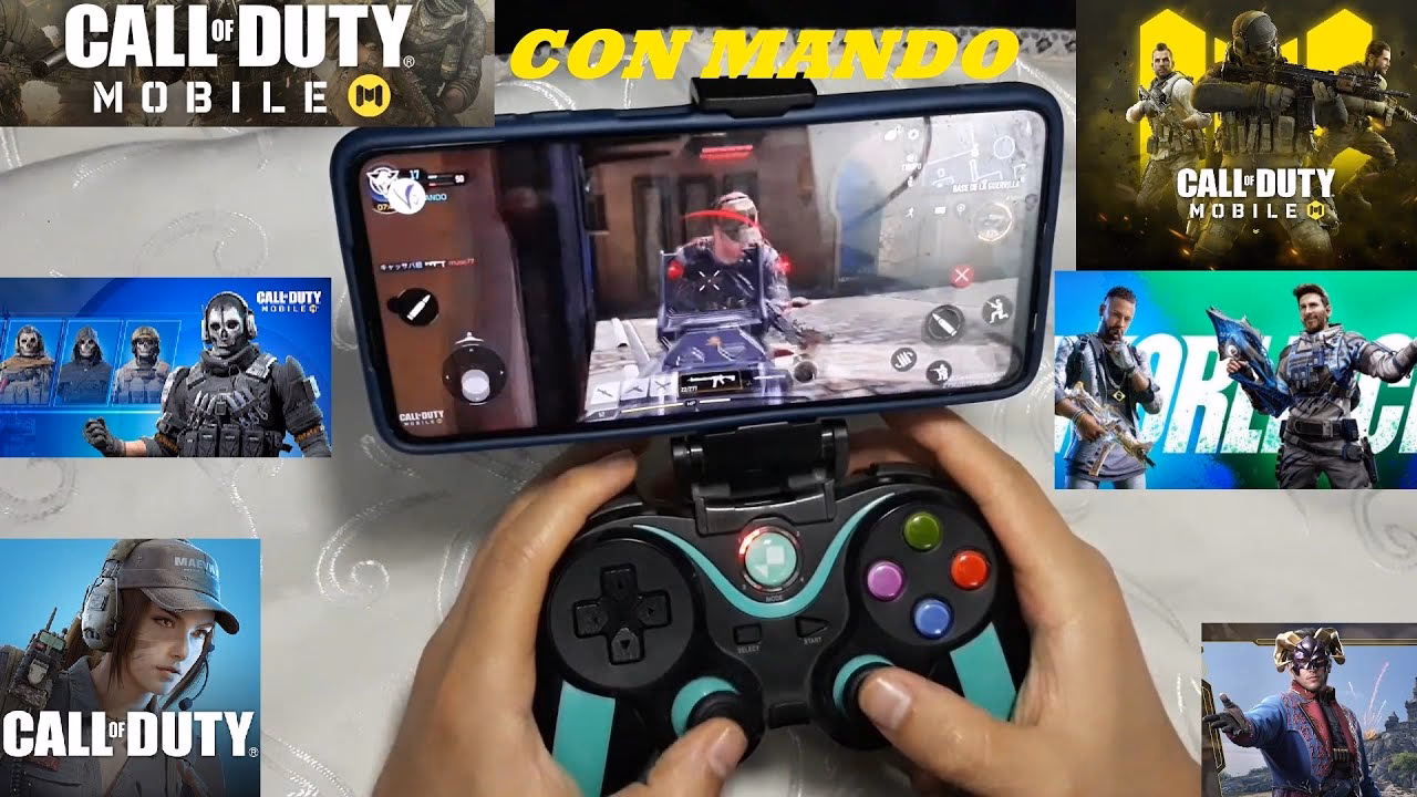 ¿Qué mando es compatible con Call of Duty Mobile?