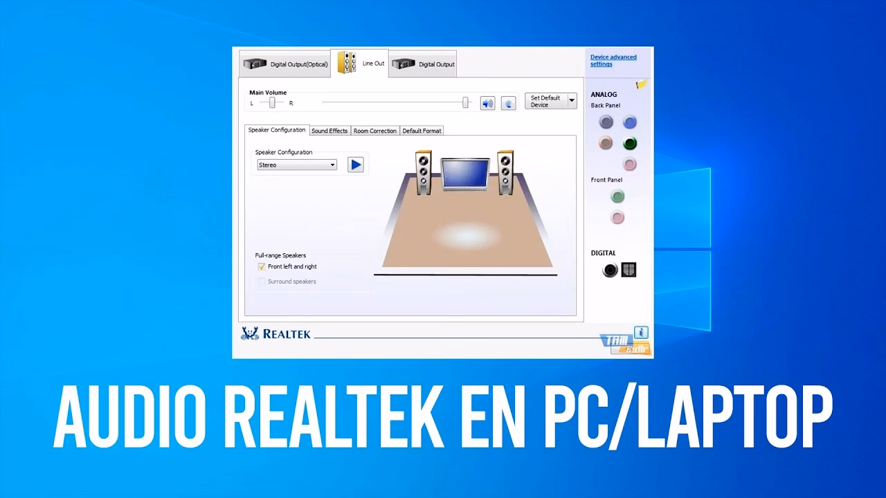 ¿Cómo instalar Realtek HD Audio Driver?