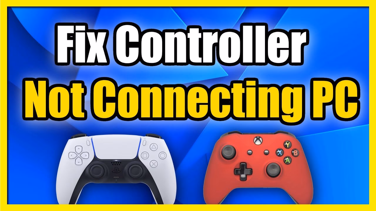 Why is my controller not working on my PC?