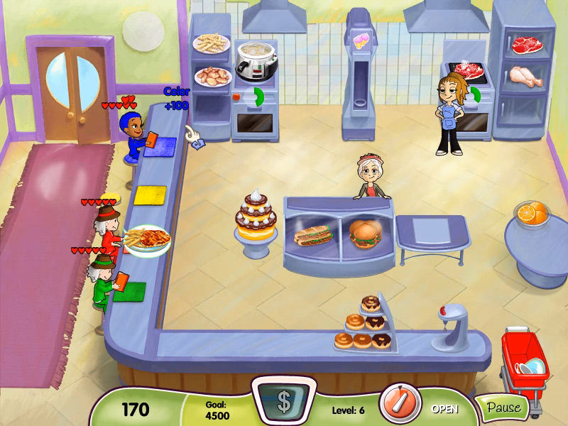 ¿Cómo se controla Flo en Cooking Dash?
