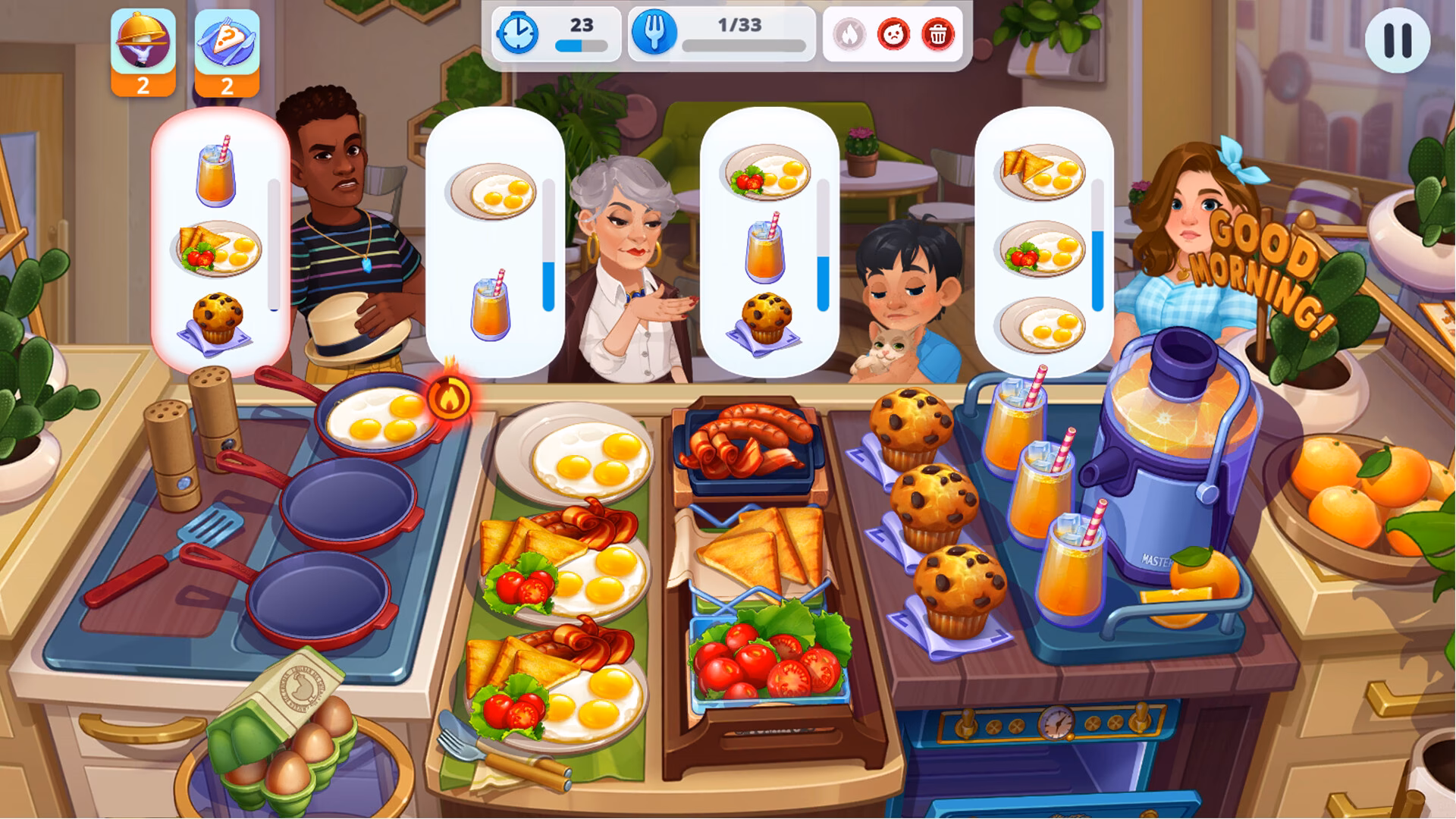 ¿Qué ofrece Cooking Live: Be a Chef & Cook?