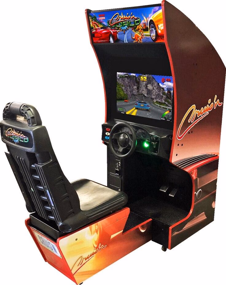 What games can you play on an arcade machine?
