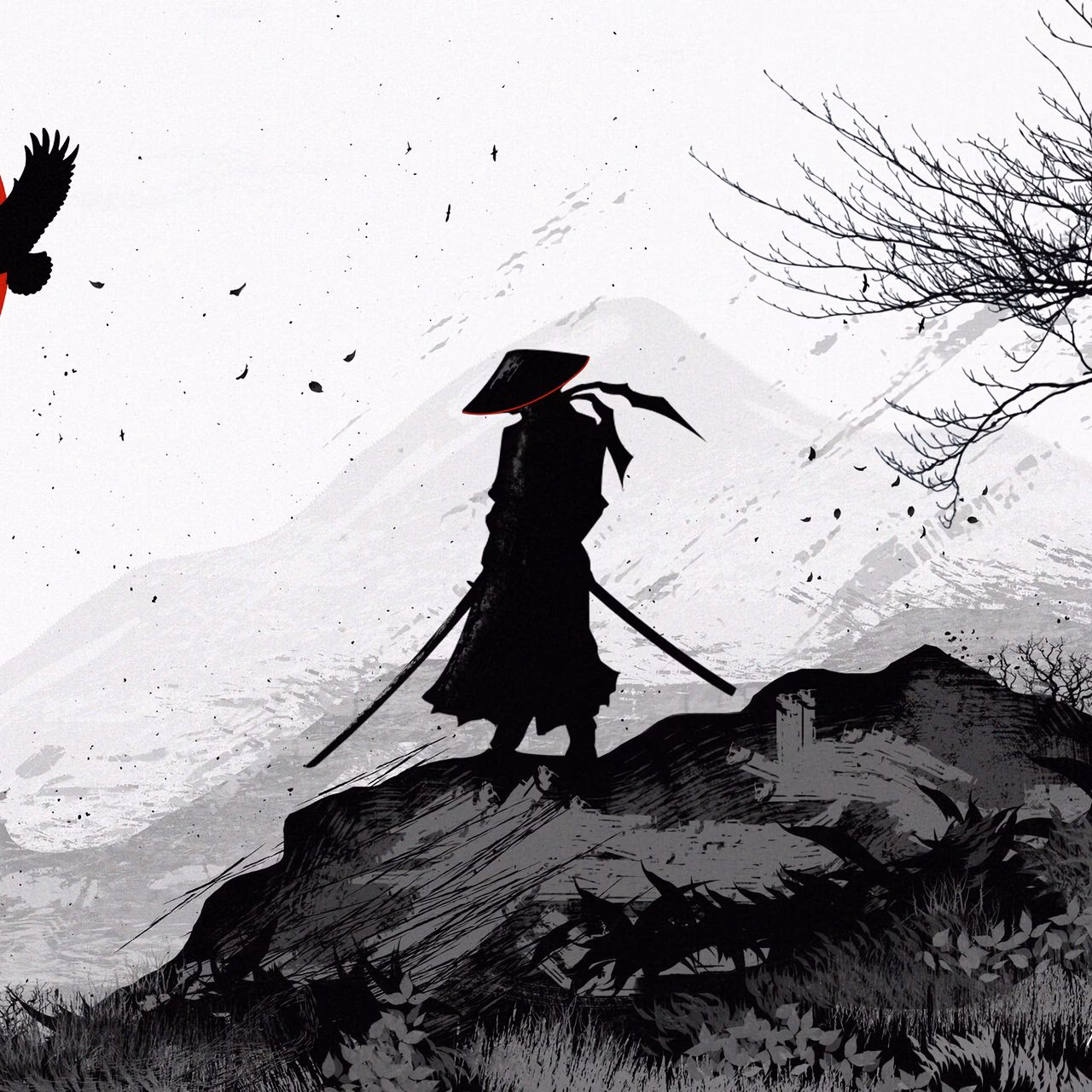 Where can I find samurai 4K wallpapers?
