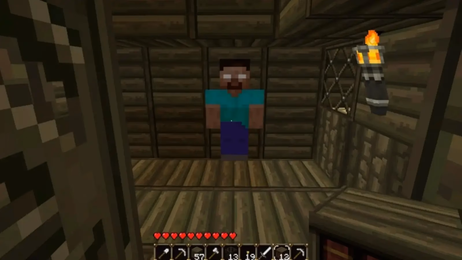 How did Herobrine become a 'creepypasta' in Minecraft?