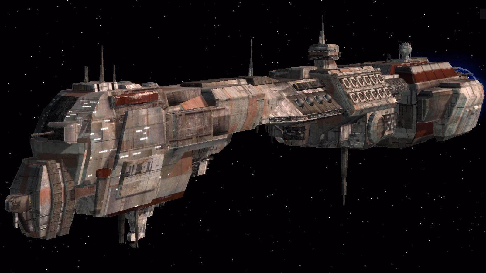 What is a Corellian gunship?