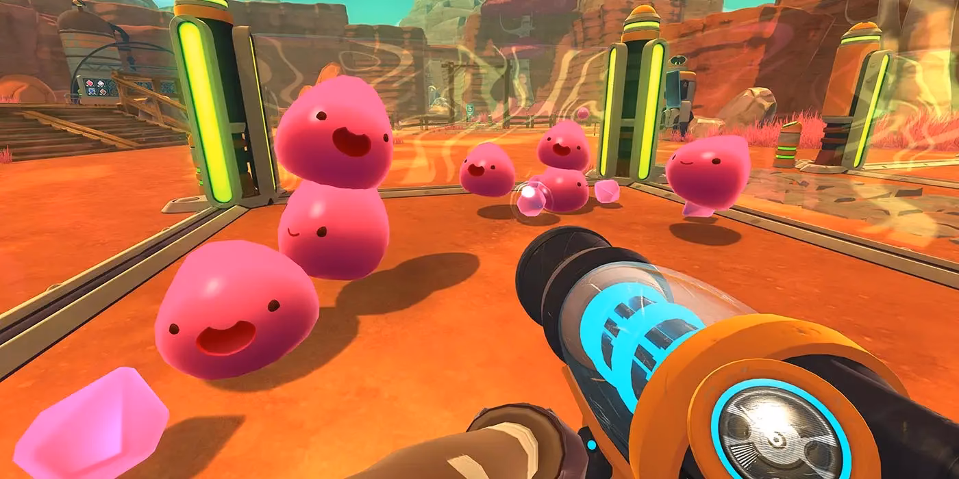 Can a happy slime live in a corral?