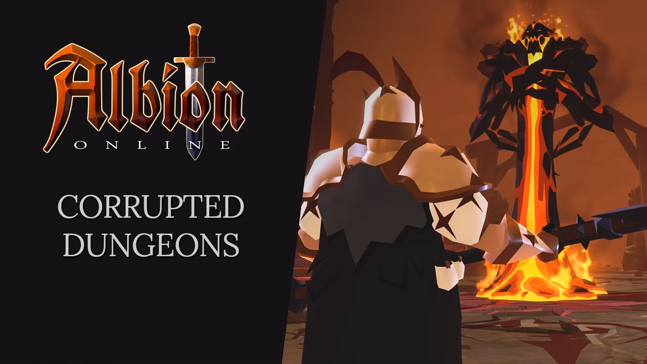 What are corrupted dungeons in Albion Online?
