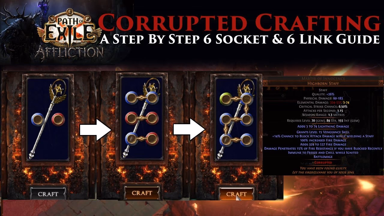 How do you get corrupted items in path of Exile 2?