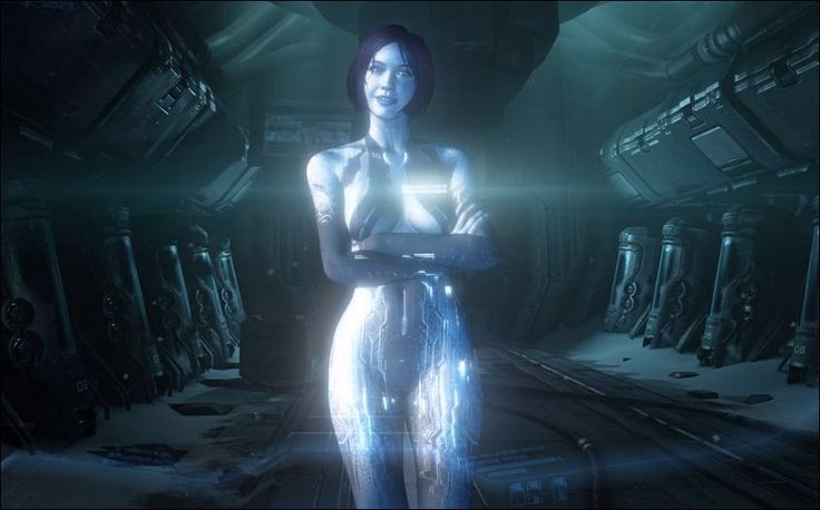 What does Cortana look like in Halo 4?