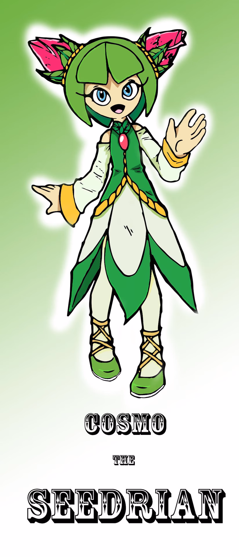 Where can I download Cosmo the seedrian from Sonic X?