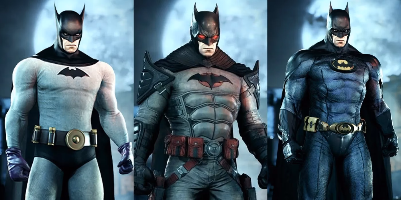 Can you wear a 'I am the shadows' suit in Arkham Knight?