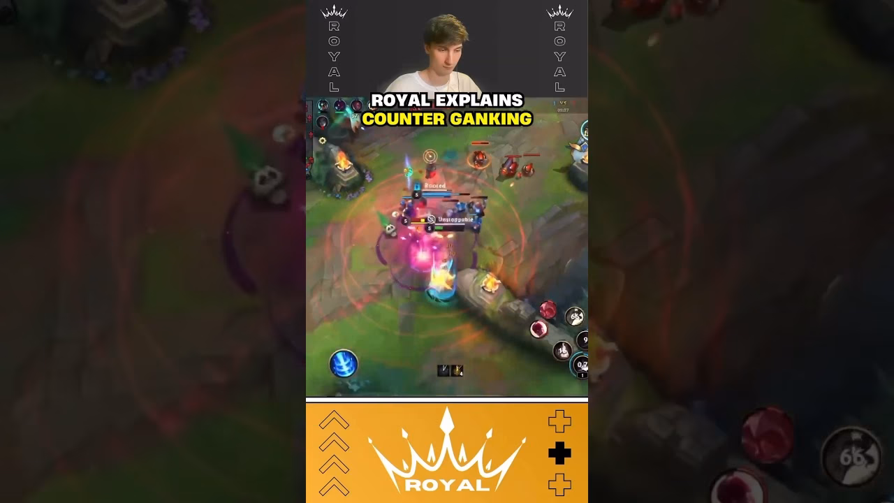 What does 'ganking' mean?