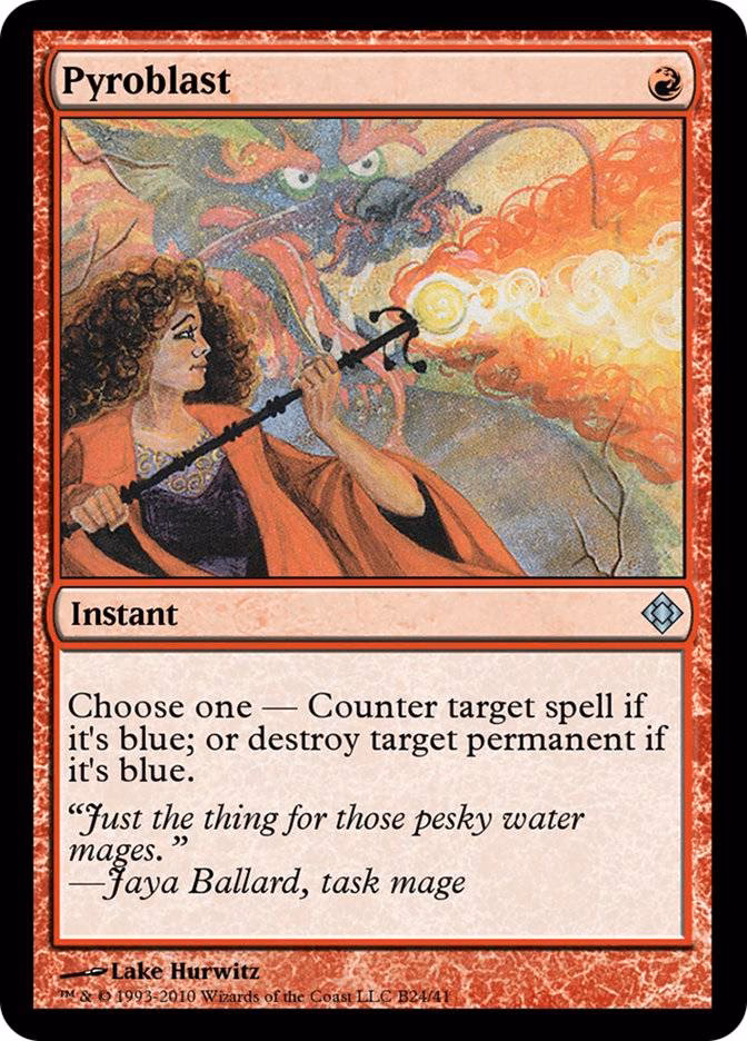Can red counterspells help a red deck?