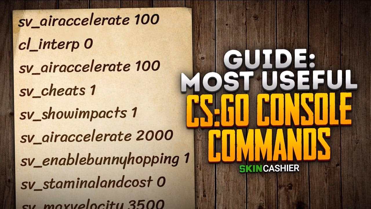 Are there any console commands in Counter-Strike Global Offensive?