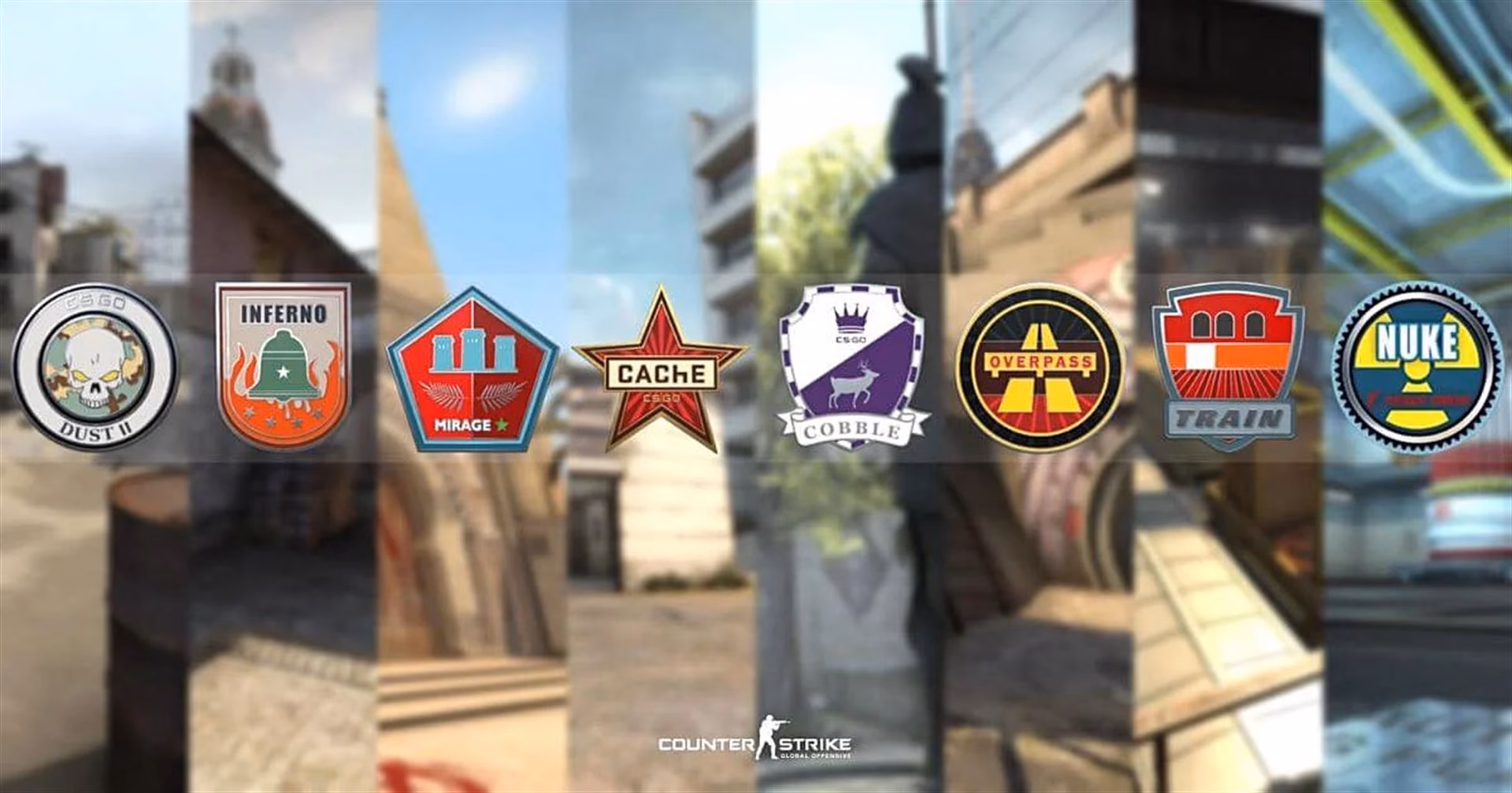How many maps does Global Offensive have?