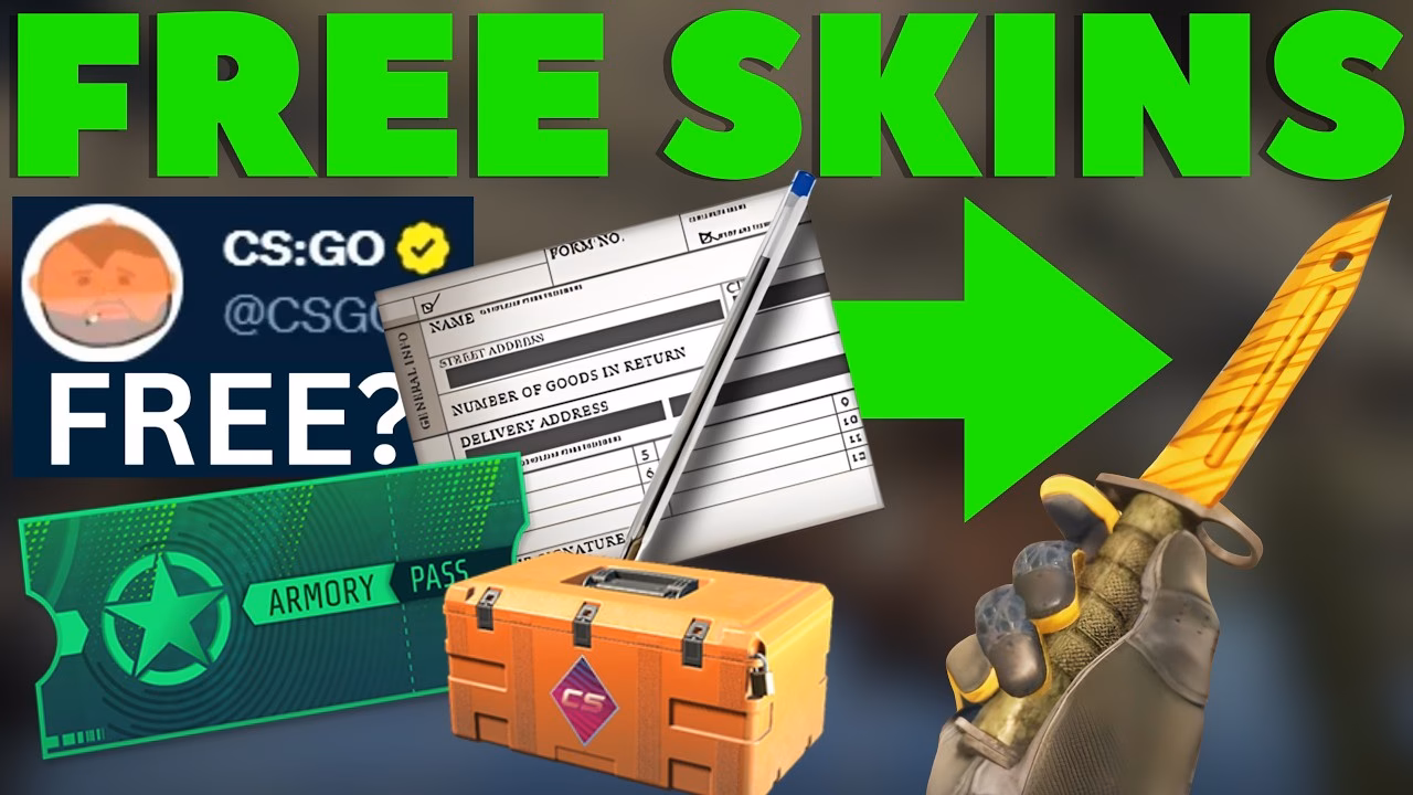 What CSGO skins are up for grabs?
