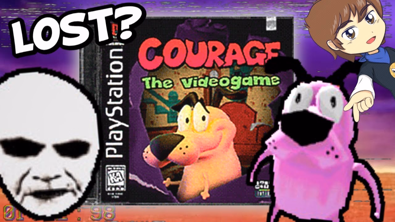 Where can I play Courage the Cowardly Dog games?