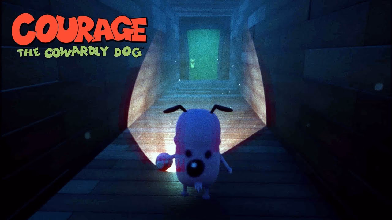 Where can I play Courage the Cowardly Dog games?