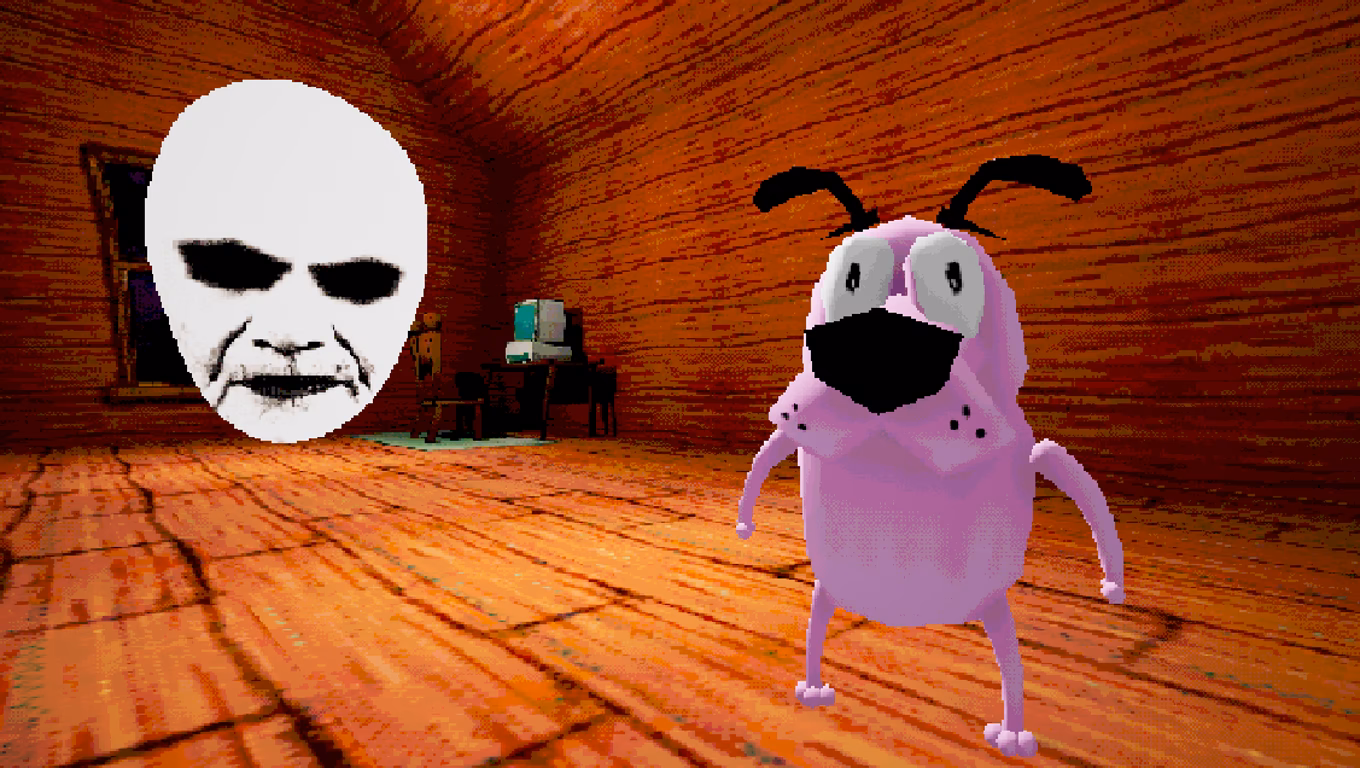 What happened to Courage the Cowardly Dog PS1?
