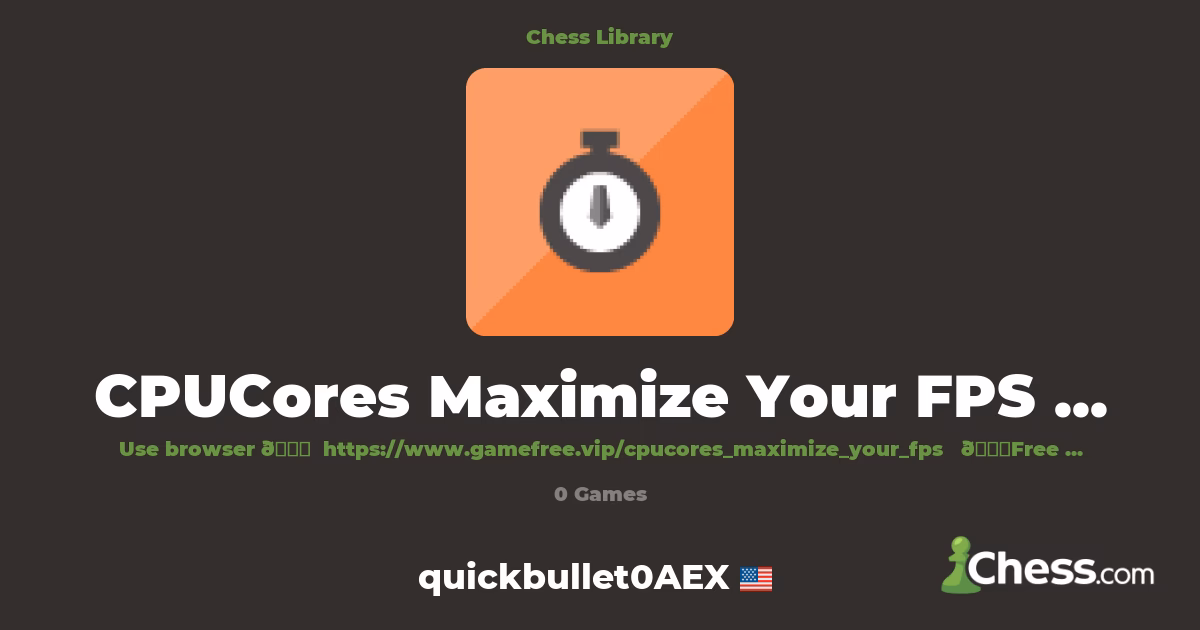 What games does cpucores support?