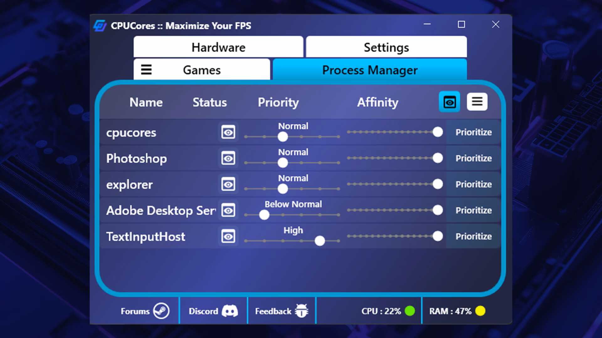 What's a good benchmark for cpucores?