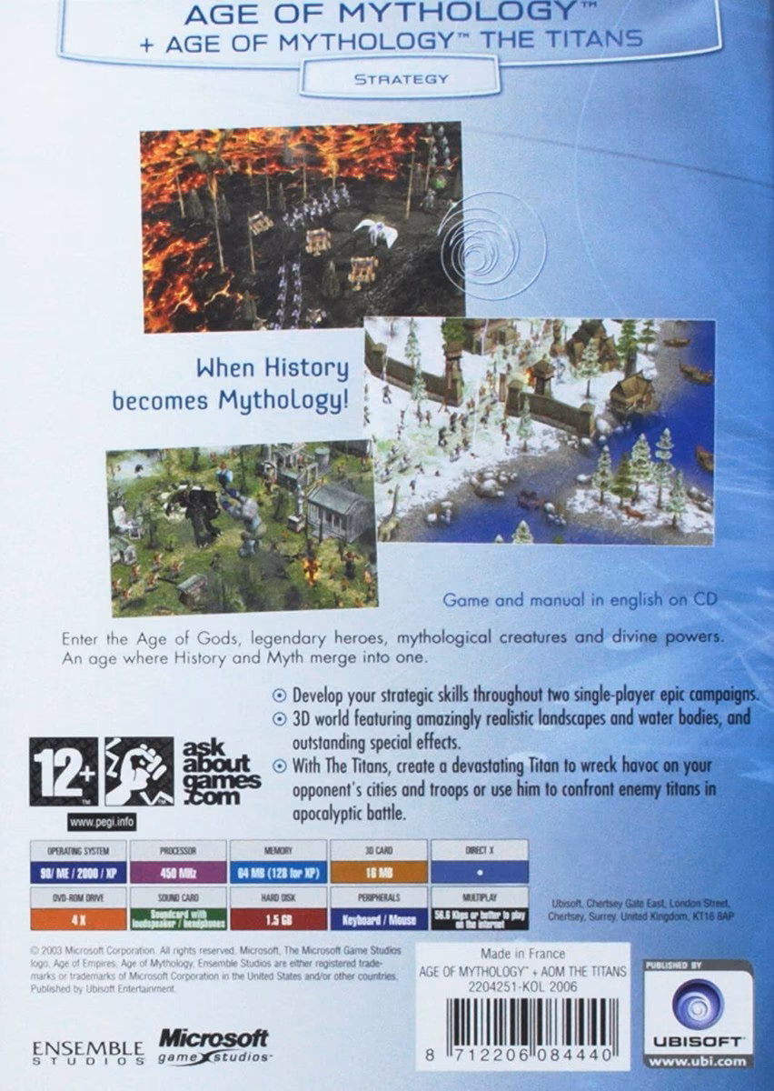 How do I install age of mythology?