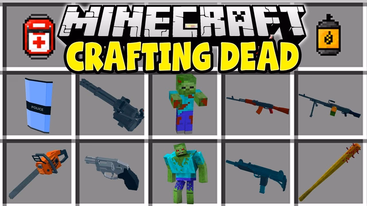 What is the crafting dead mod in Minecraft?